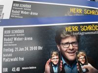 2 Karten für Herr Schröder live in Oberhausen 21.06.2024 Düsseldorf - Lichtenbroich Vorschau