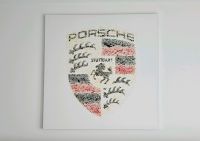 Porsche Wappen Leinwand - Leinwandbild - Art - 1m × 1m Handmade Baden-Württemberg - Leonberg Vorschau