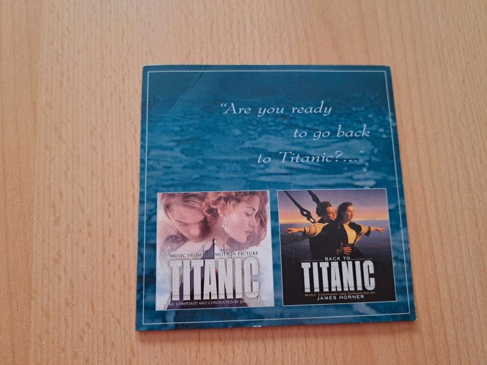 Titanic Cd, 3 Lieder in Hamburg