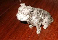 Bulldogge. Kleine alte Bronze ohne Signatur. Sachsen-Anhalt - Halle Vorschau