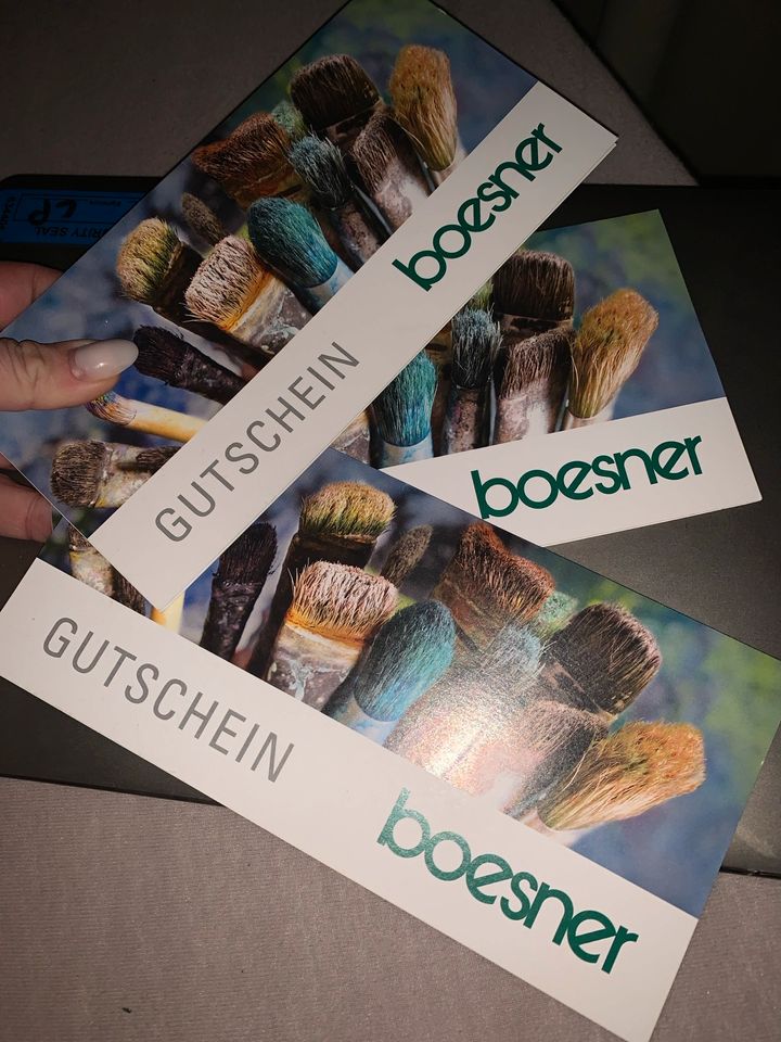 3x Gutschein Boesner Künstlermaterial 3x 50€ in Mainz