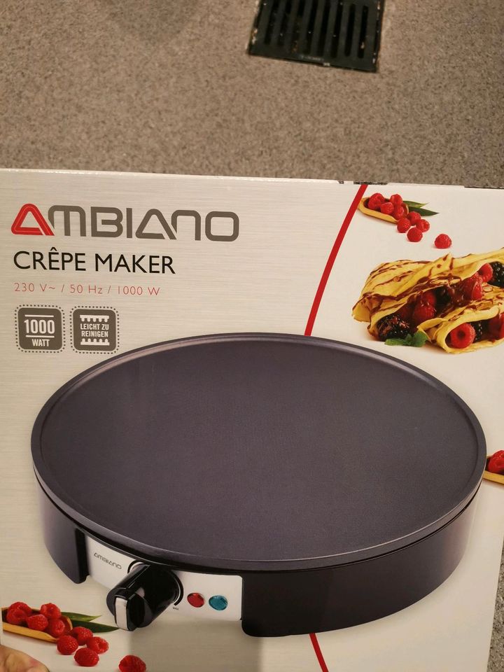 Crepe-Maker Ambiano in Bruckmühl