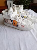 Stiefelette Gr.41 weiß Sneaker Knöchelschuhe Klettverschluss Sachsen - Dippoldiswalde Vorschau