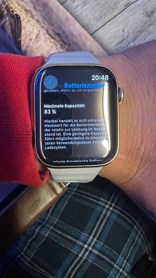 Apple Watch Series 7 45mm Edelstahl Milanese (GPS + Cellular) in Landshut