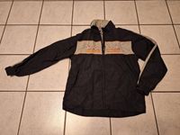 Schwarze Regenjacke / Windjacke Gr.170 Niedersachsen - Wanna Vorschau