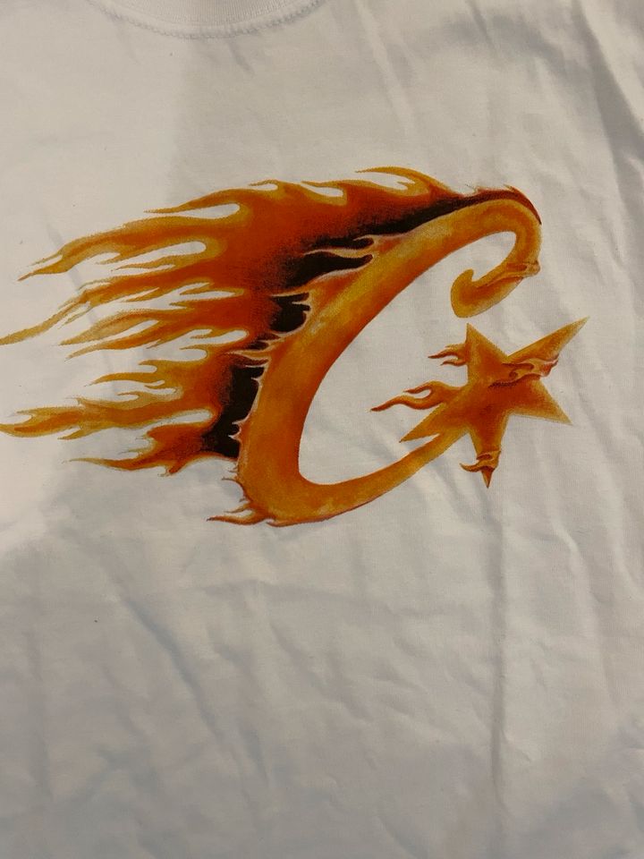 Corteiz Flame C Starz Weiß T Shirt M in Dortmund