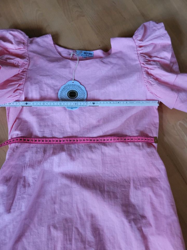 Kleid Leinen rosa 38 Neu in Oberschleißheim