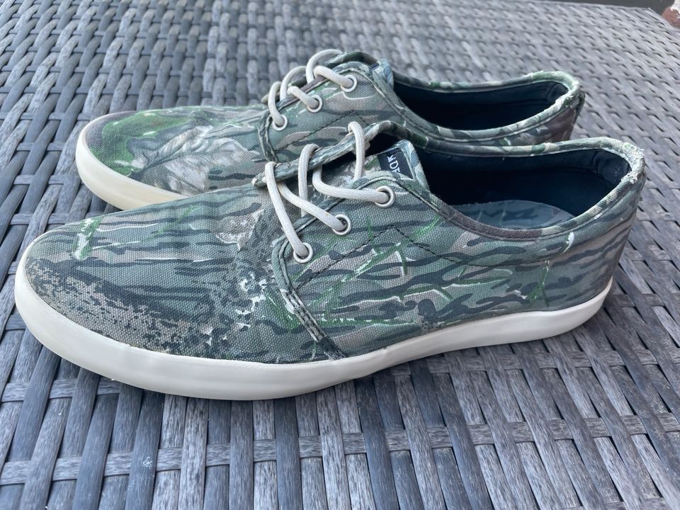 Slipper/Sneaker DEKLINE River Gr. 42 Slip On Camouflage wie Vans in Rodenberg