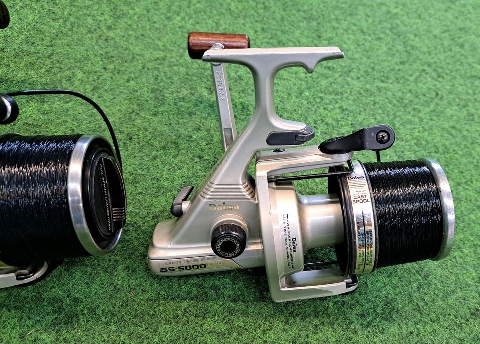 2× Daiwa Longbeam SS5000 Karpfenrollen SS 5000 Karpfenangeln Carp in Bad Bentheim