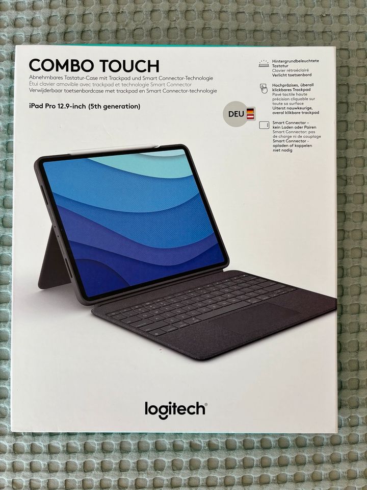 Logitec Combo Touch Tastatur Case für iPad in Wennigsen