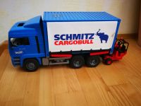 Bruder LKW Schmitz blau und Mitnahmestapler Bayern - Reisbach Vorschau