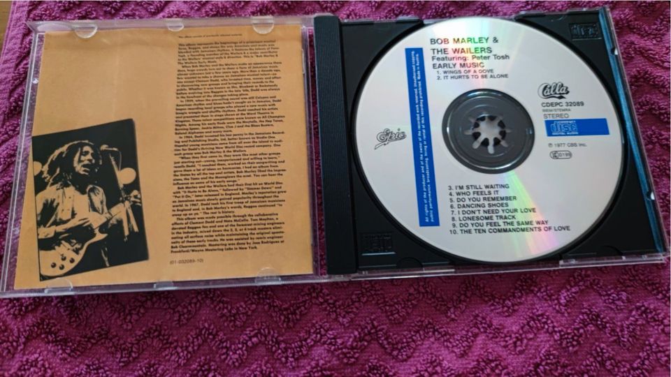 CD BOB MARLEY & THE WAILERS featuring PETER TOSH - Early Music in Neuss