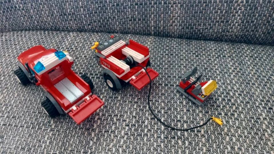 Lego City Feuerfehr Pick Up mit Anhänger - Artikelnummer 7942 in Marne