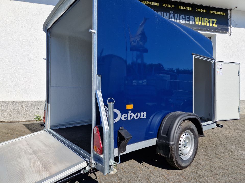 Debon Poly Cargo 1300 Seitentür Heckrampe tür Kombi 100km/H in Grevenbroich