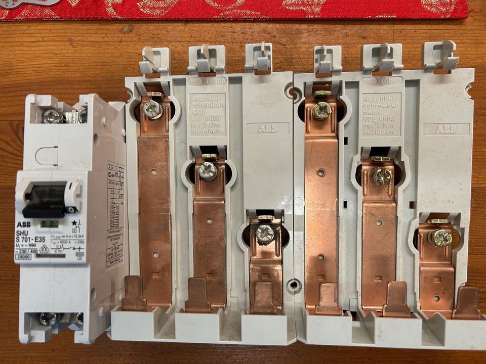 ABB SLS Schalter und Adapter Zählerschrank HSA Garten ZAS in Weimar