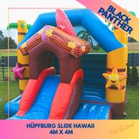 Hüpfburg Slide Hawaii zu vermieten 4m x 4m Bayern - Goldbach Vorschau