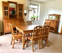 Jugendstil Esszimmer Buffet Anrichte Tisch 6 Stühle um 1910 Niedersachsen - Kirchwistedt Vorschau