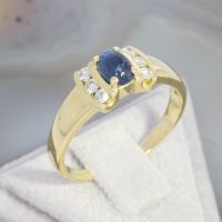 WERT 1190 € BRILLANT SAPHIR RING 750er/18 K GELBGOLD vxlt 87310 Essen - Altenessen Vorschau