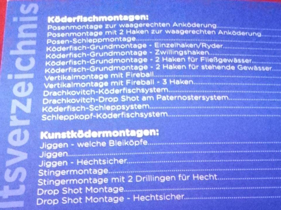 Angeln 2 Taschenbücher MONTAGEN + ANGELKNOTEN Bauanleitungen NEU in Geesthacht