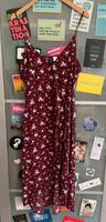 H&M Kleid Bordeaux Blumen L Wickelkleid Bayern - Fürth Vorschau