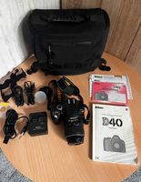 Nikon D40 18-55mm Tasche Akku Ladegerät Altona - Hamburg Bahrenfeld Vorschau
