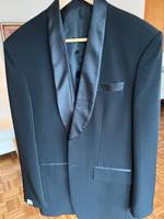 1 x handmade Smoking mit Smokinghemd+Kummerbund+Pochette+Fliege Nordrhein-Westfalen - Herzogenrath Vorschau