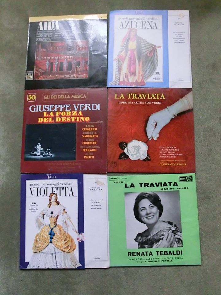 zahlreiche LPs mit Opernsängern + Opern, Anzeige 3 in Neuss