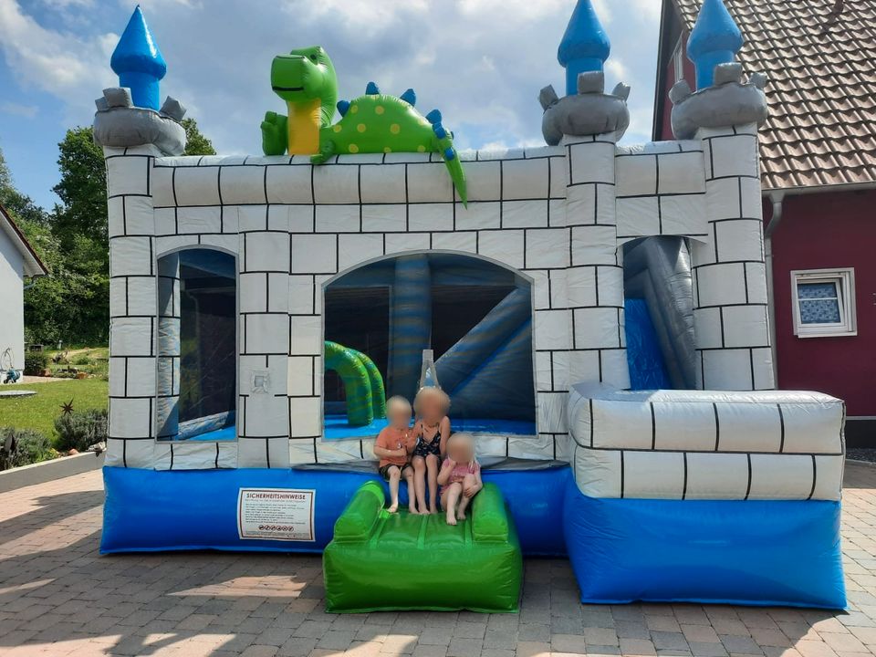 Hüpfburg Drachenburg Leihen Mieten Geburtstag Event Hochzeit in Winterbach Kr. Günzburg