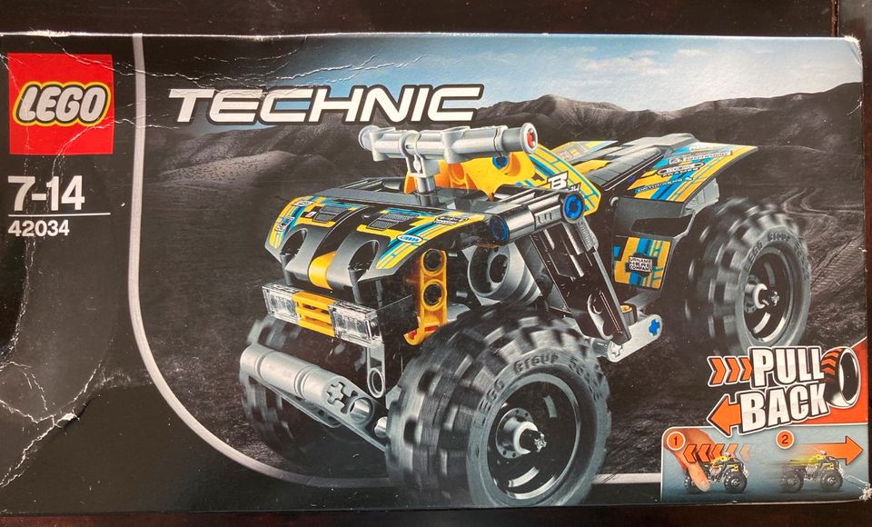 Lego Technic 42033 und 42034 Set Quad Auto in Karlsruhe