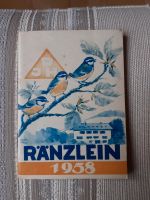 Ränzlein, 1958, Jahrbuch, DJH, Jugendherberge Niedersachsen - Stadthagen Vorschau