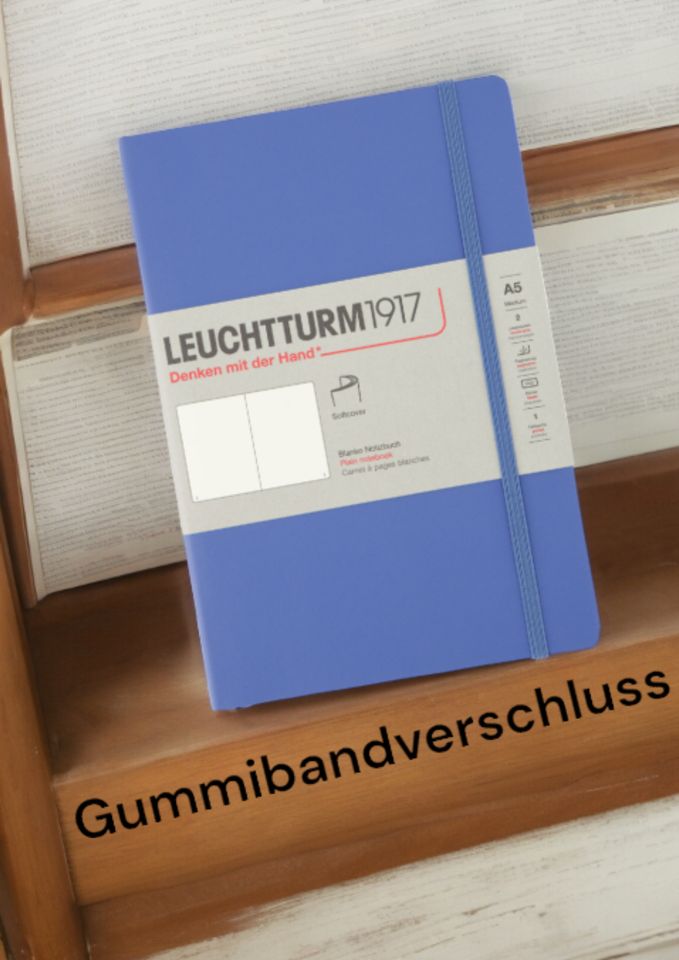 LEUCHTTURM 1917 Blaues Notizbuch A5 OVP in Bochum