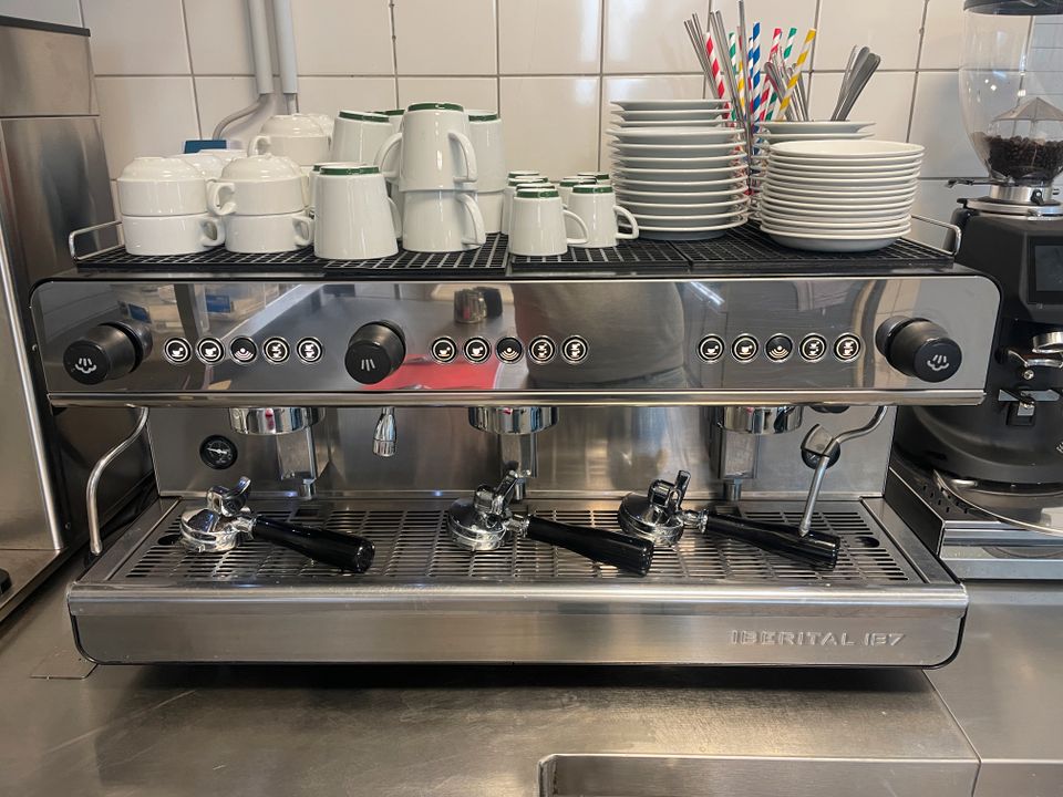 Espressomaschine Kaffemaschiene iberital IB7 in Hamburg