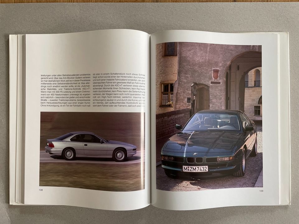 Buch: BMW 850i, J. Lewandowski, Extravaganz auf Rädern, 1990 in Armsheim