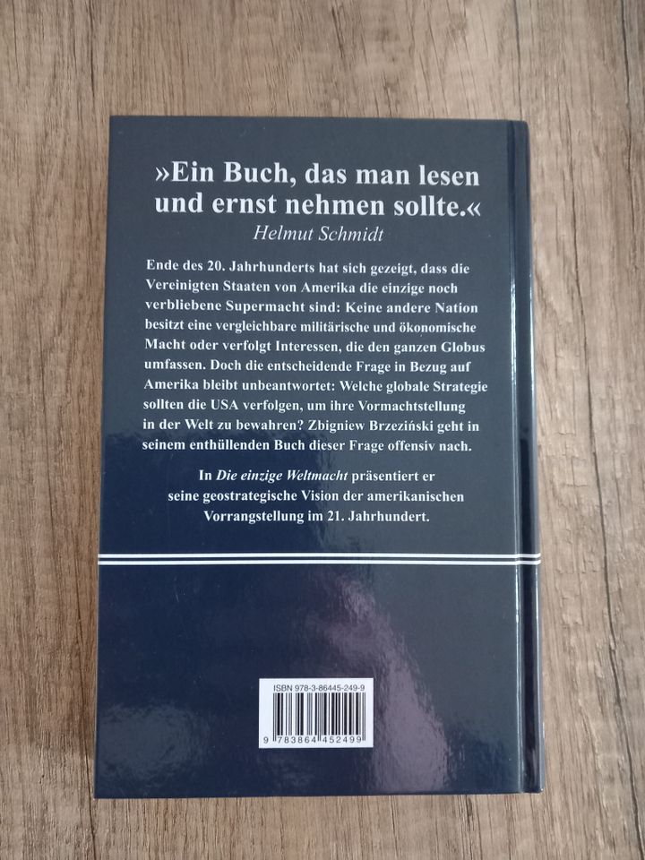 Zbigniew Brzezinski - Die einzige Weltmacht in Pampow