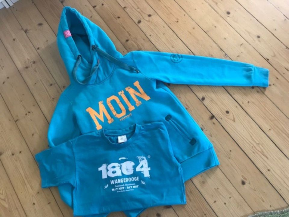 Salzhaut Hoodie Moin 1804 Shirt Wangerooge Größe S / 152-158 in Lippstadt