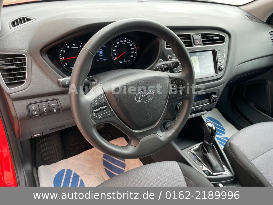 Hyundai i20 YES Plus-Kamera-Navi-Garantie-Apple Car Play in Britz bei Eberswalde