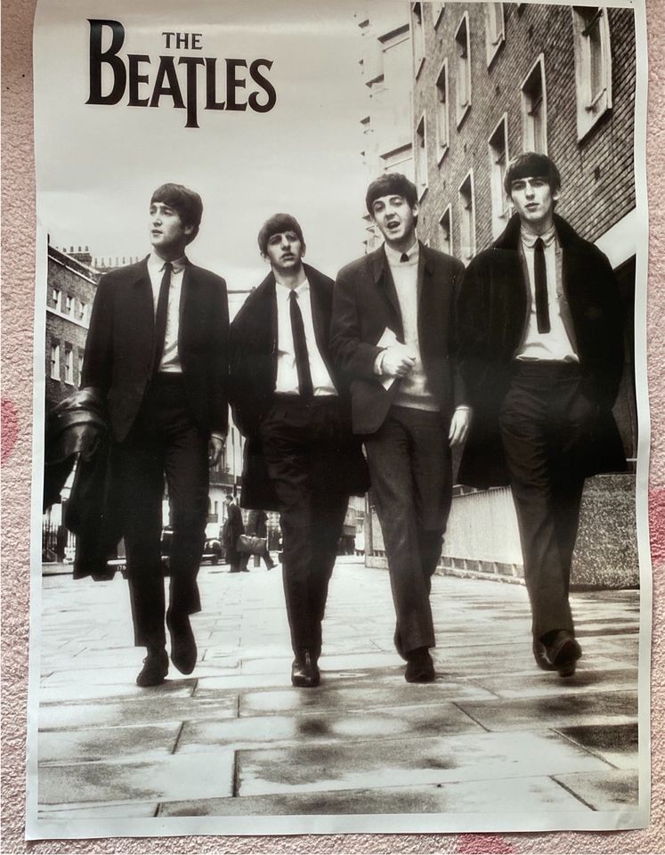 Beatles Poster in Centrum