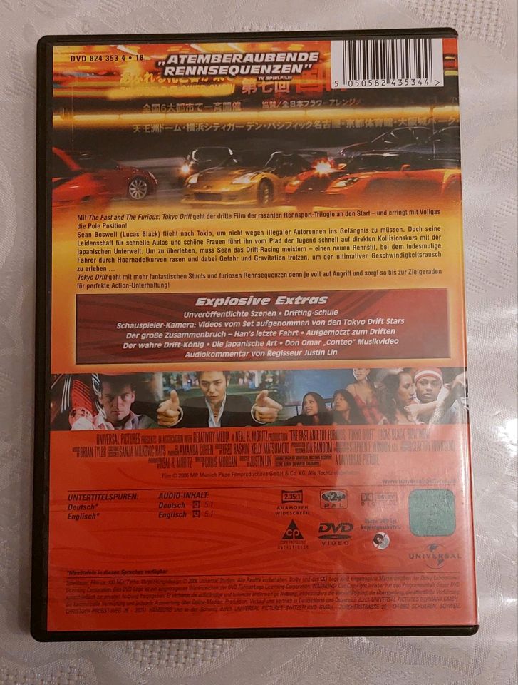 The Fast and The Furious TokyoDrift - DVD in Butzbach
