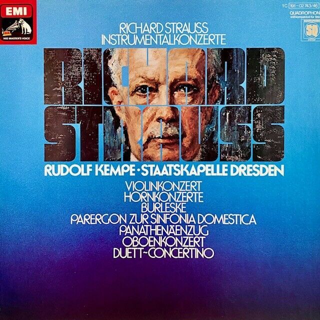 Vinyl: Richard Strauss, Instrumentalkonzerte (4 LPs, quadro.) in Oberursel (Taunus)