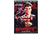 PLAKAT BLOODSPORT FILM POSTER MIT AUTOGRAMM van damme Berlin - Marzahn Vorschau