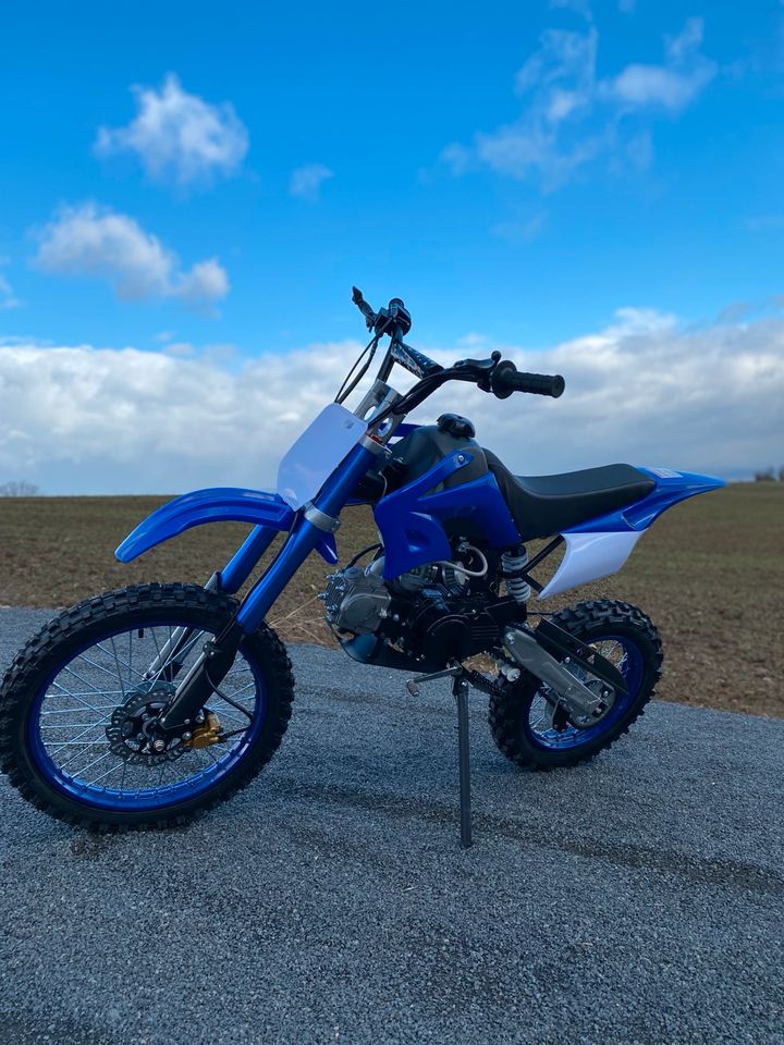 Pit Bike 125ccm NEU Cross 17/14 Zoll Dirtbike Pitbike Dirt Pike in Aschaffenburg