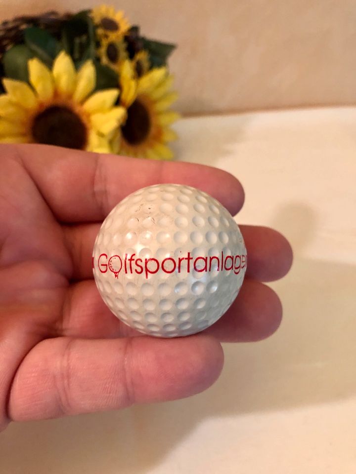 2x GOLFBALL PROMO SELTEN TOP ZUSTAND ZAHNÄRZTE KONGRESS in Telgte