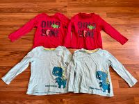 4 x Langarmshirt Dino 104 110 Zwillinge impidimpi C&A Hessen - Flieden Vorschau