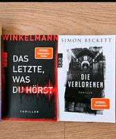 Verschiedene Bücher (Simon Beckett, Winkelmann) Essen-West - Holsterhausen Vorschau