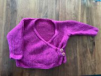 Mädchen Baby Strickjacke in pink gehäkelt/gestrickt Bayern - Aschaffenburg Vorschau