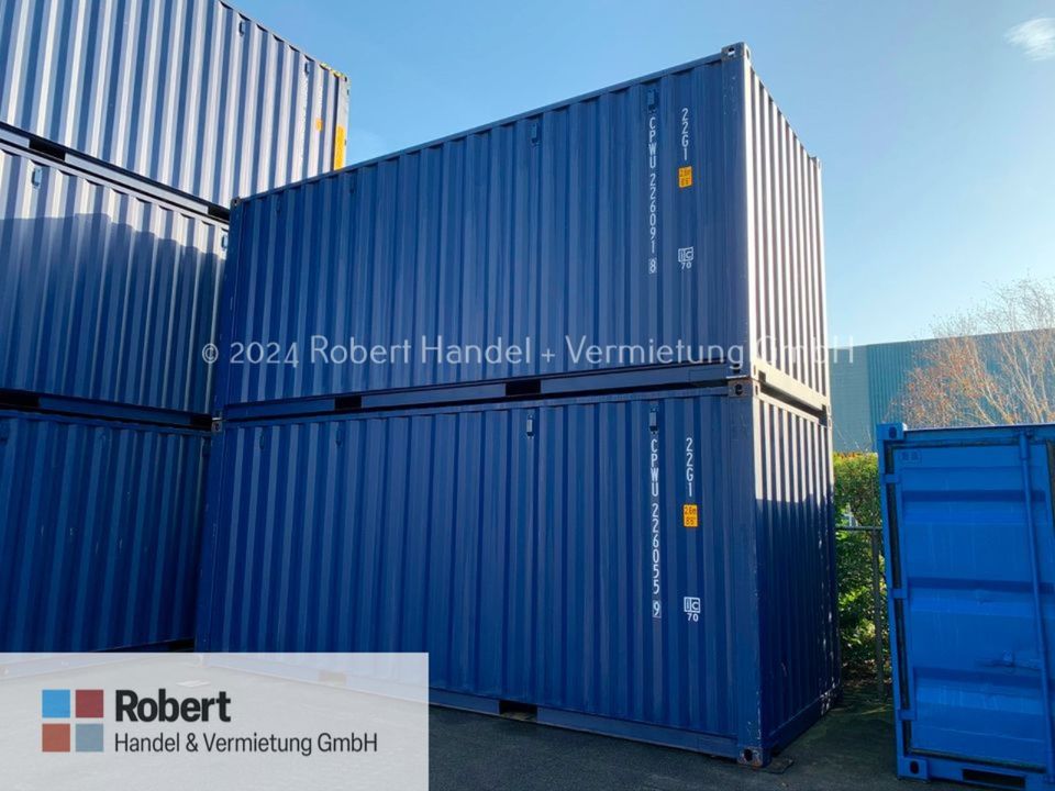 NEU 20 Fuss Lagercontainer, Seecontainer, Container; Baucontainer, Materialcontainer in Magdeburg