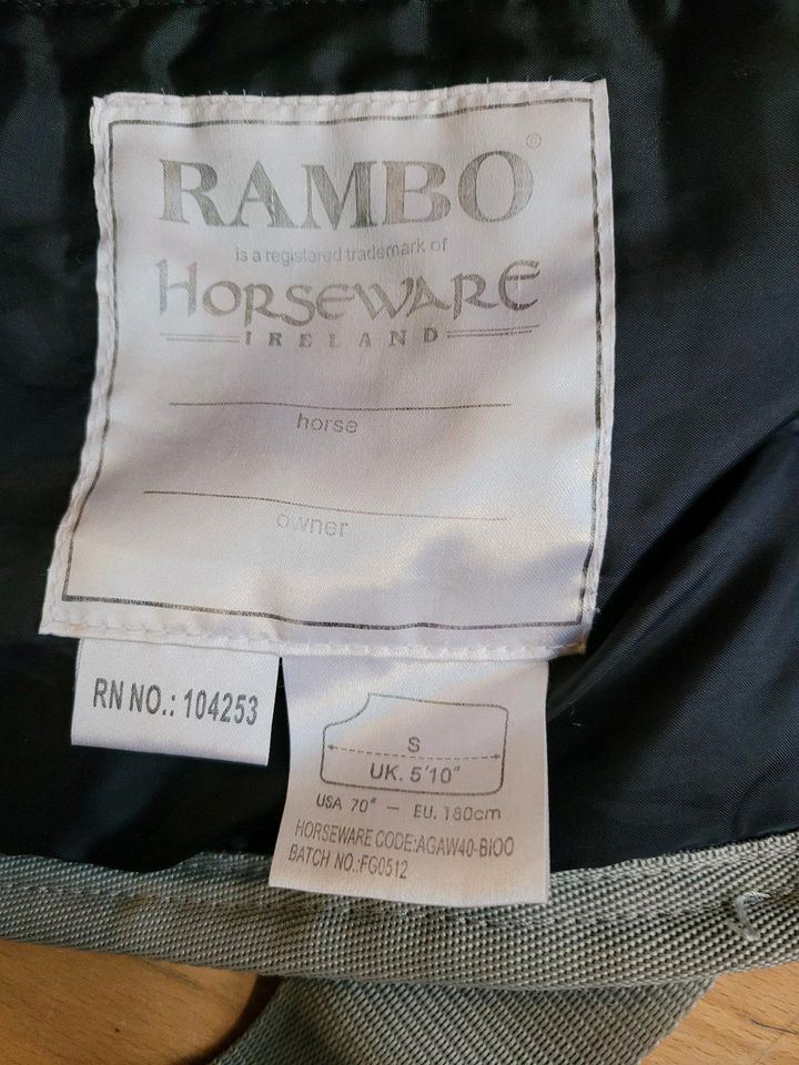 Horseware Rambo Walker Führanlagendecke NEU Gr. S in Düsseldorf