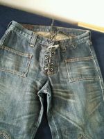 Jeans GUESS USA GR. 29   EU 40 42 Bell Bottom  Schnürverschluss Saarland - Blieskastel Vorschau