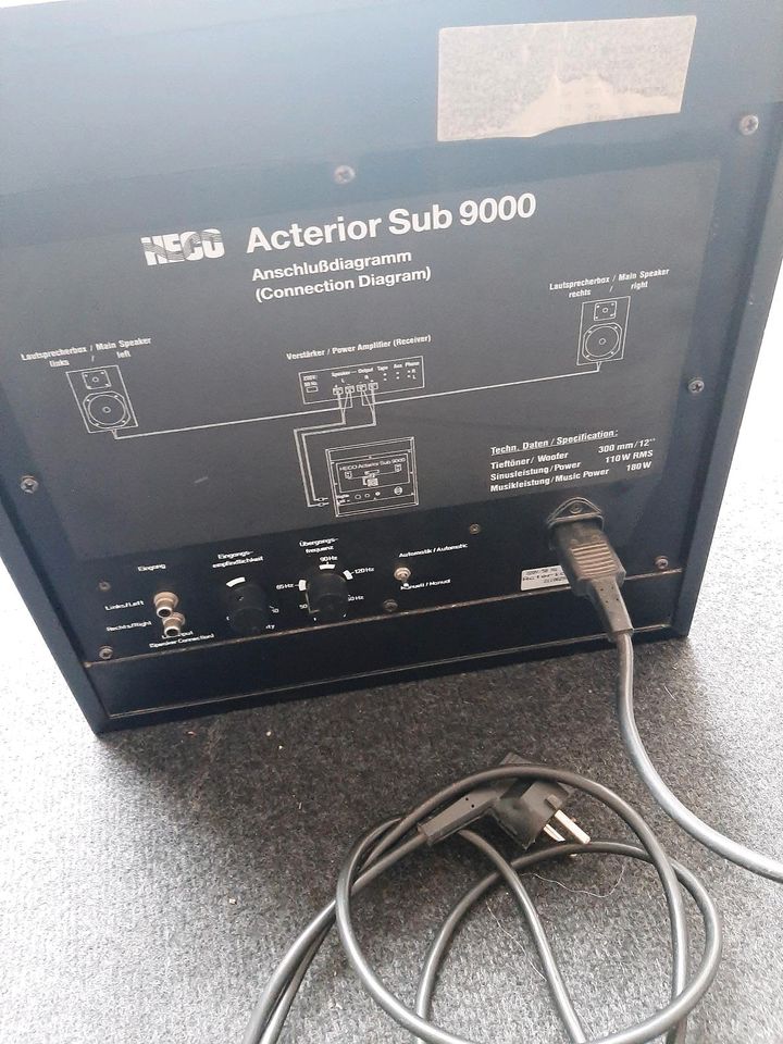 Heco Acterior Sub 9000 in Heinsberg