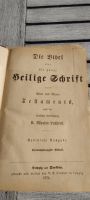 mit Versand: die ganze heilige Schrift 1874 Luther Bibel Herzogtum Lauenburg - Dassendorf Vorschau